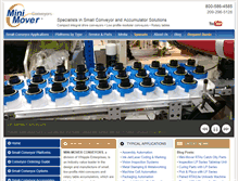 Tablet Screenshot of mini-mover.com